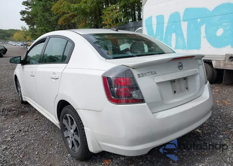 2012 Nissan Sentra 2.0 Sr z USA, uszkodzony, nr VIN 3N1AB6AP7CL665713